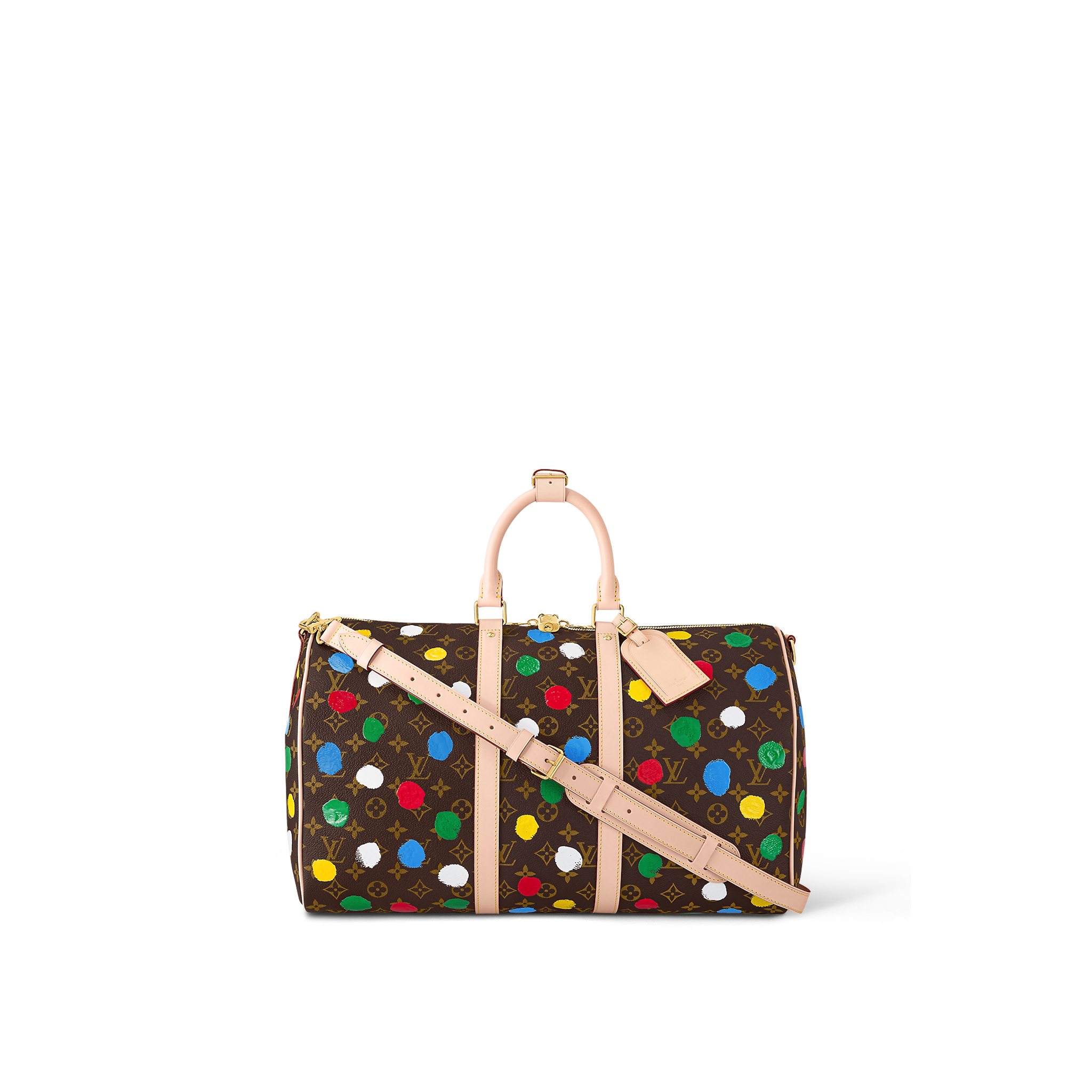 Louis Vuitton M46377 LV x YK Keepall 45 Bag Louis Vuitton M46377 LV x YK Keepall 45 Bag