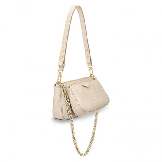 Louis Vuitton Multi Pochette Accessoires Cream M46568 Black M80399 Louis Vuitton Multi Pochette Accessoires Cream M46568 Black M80399
