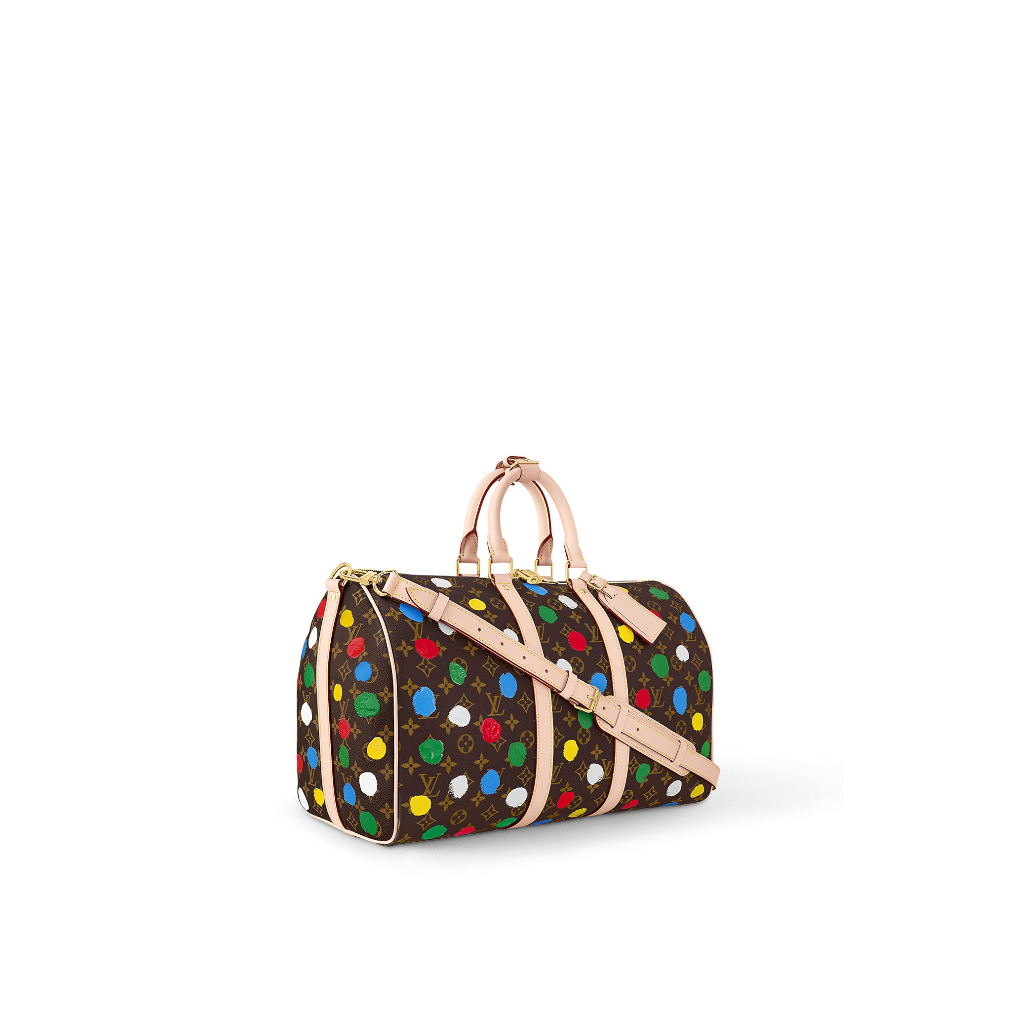 Louis Vuitton M46377 LV x YK Keepall 45 Bag Louis Vuitton M46377 LV x YK Keepall 45 Bag