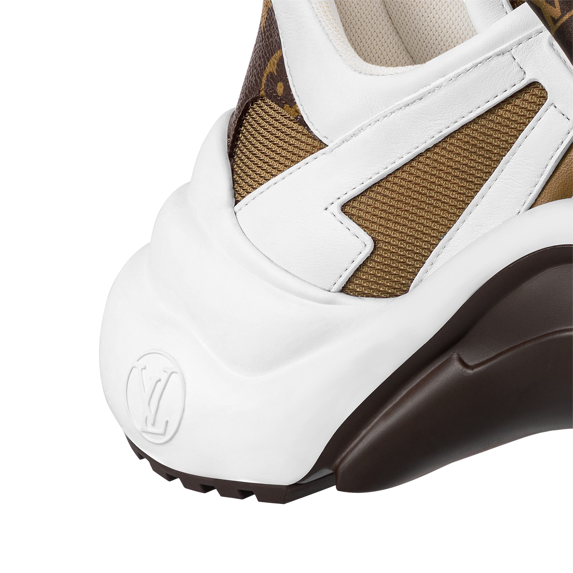 Louis Vuitton LV Archlight Trainers Cacao Brown 1AACQG Louis Vuitton LV Archlight Trainers Cacao Brown 1AACQG