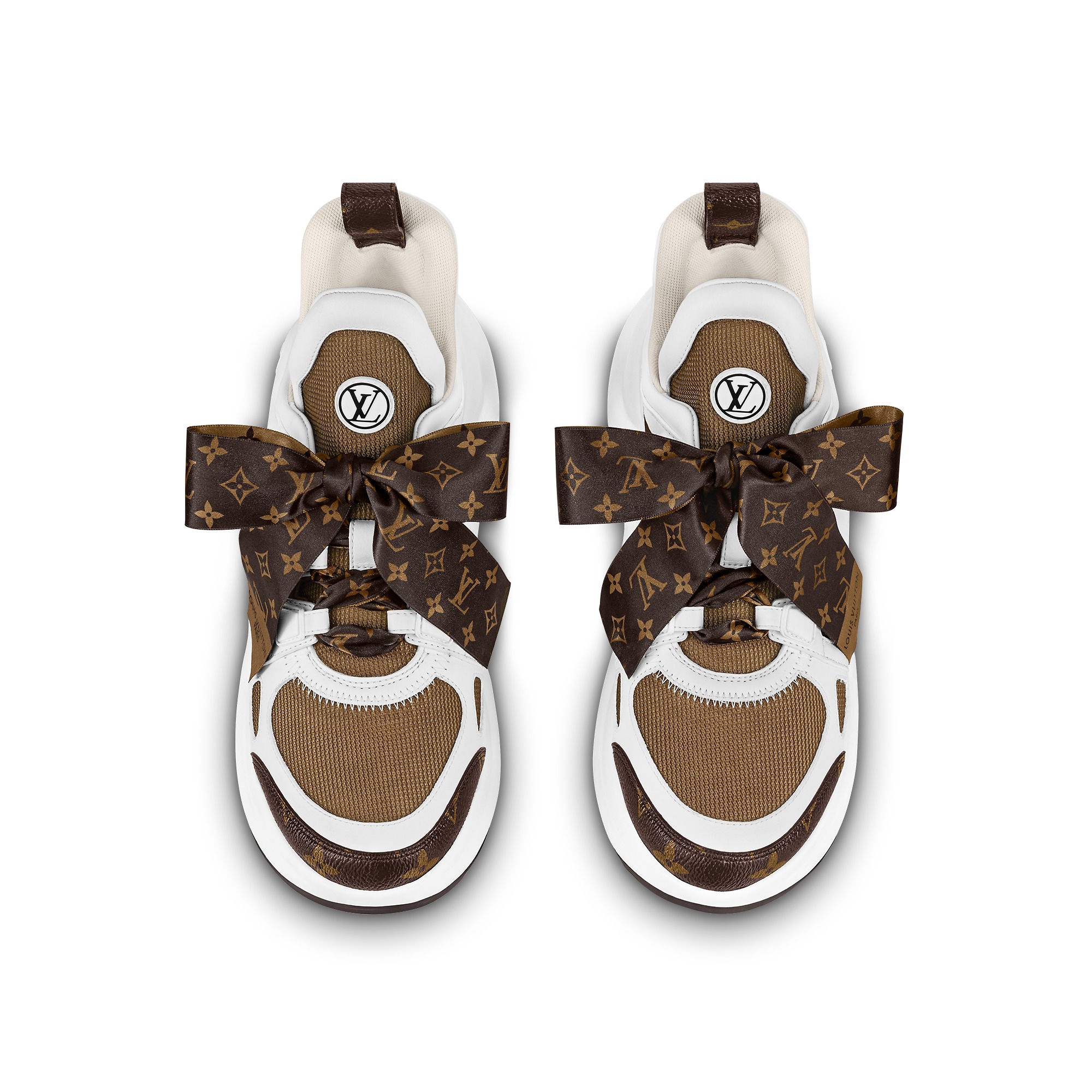 Louis Vuitton LV Archlight Trainers Cacao Brown 1AACQG Louis Vuitton LV Archlight Trainers Cacao Brown 1AACQG