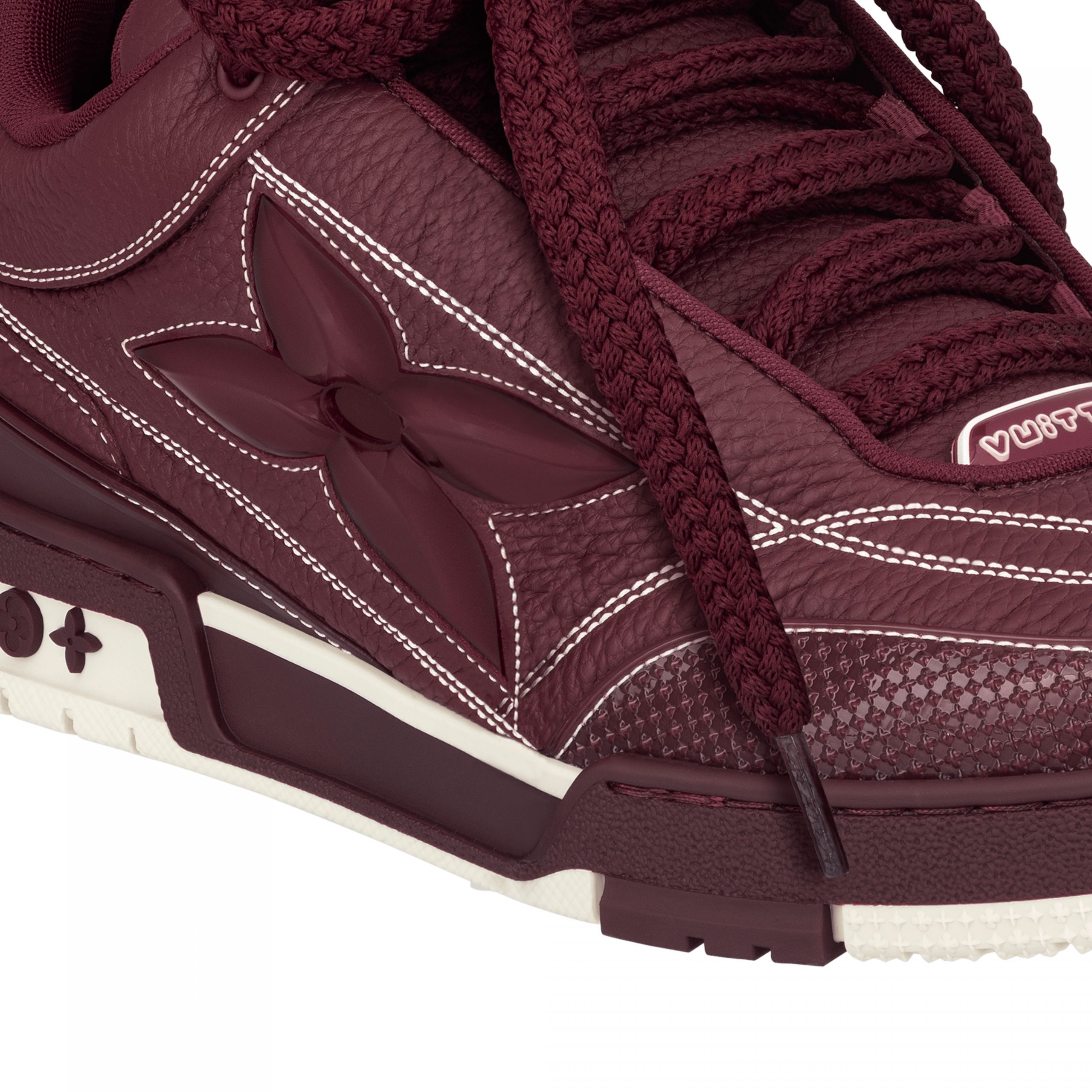 Louis Vuitton LV Skate Sneaker Bordeaux Red 1ABZ6N Louis Vuitton LV Skate Sneaker Bordeaux Red 1ABZ6N