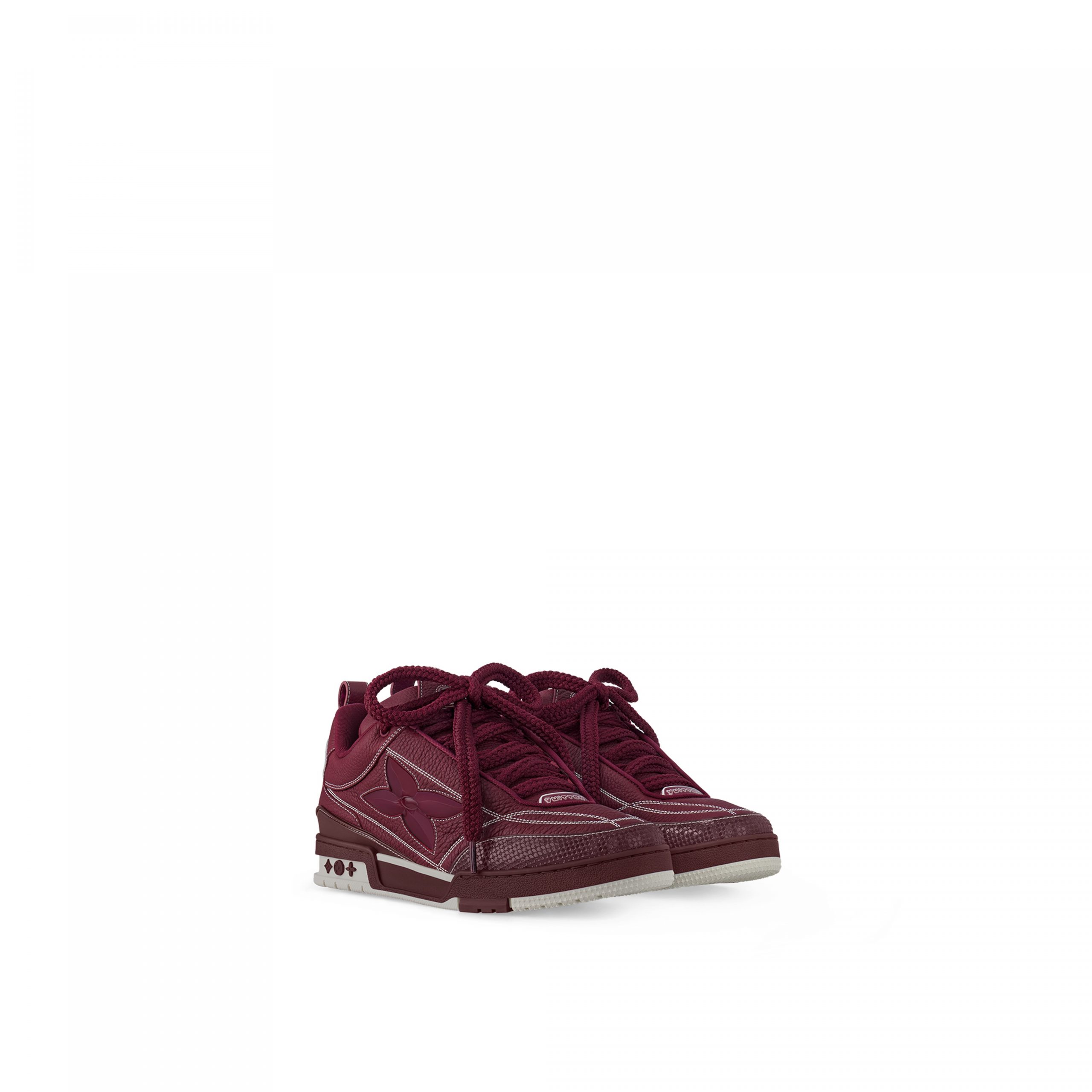 Louis Vuitton LV Skate Sneaker Bordeaux Red 1ABZ6N Louis Vuitton LV Skate Sneaker Bordeaux Red 1ABZ6N