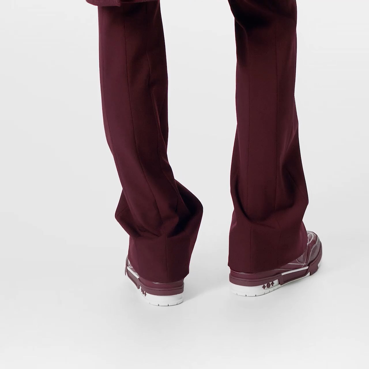 Louis Vuitton LV Skate Sneaker Bordeaux Red 1ABZ6N Louis Vuitton LV Skate Sneaker Bordeaux Red 1ABZ6N