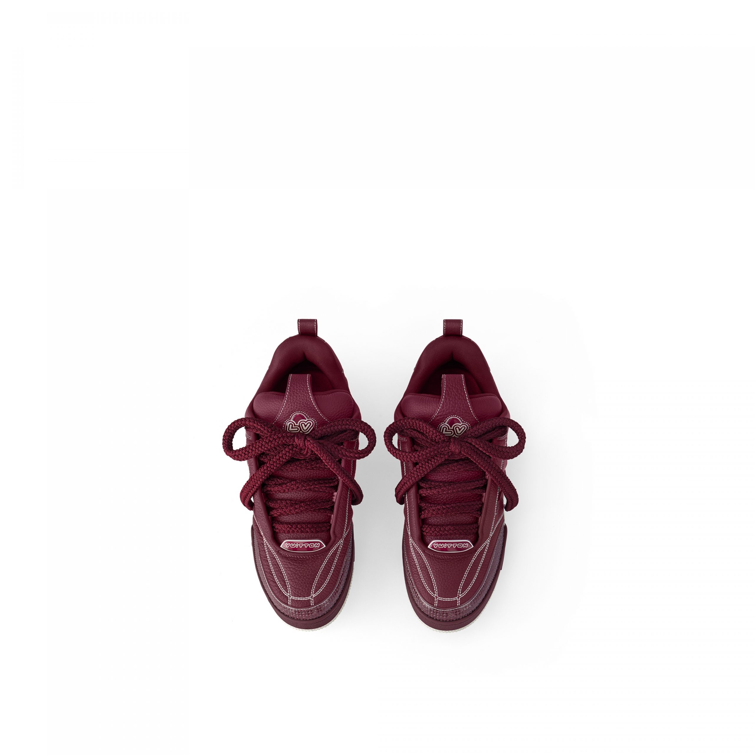 Louis Vuitton LV Skate Sneaker Bordeaux Red 1ABZ6N Louis Vuitton LV Skate Sneaker Bordeaux Red 1ABZ6N