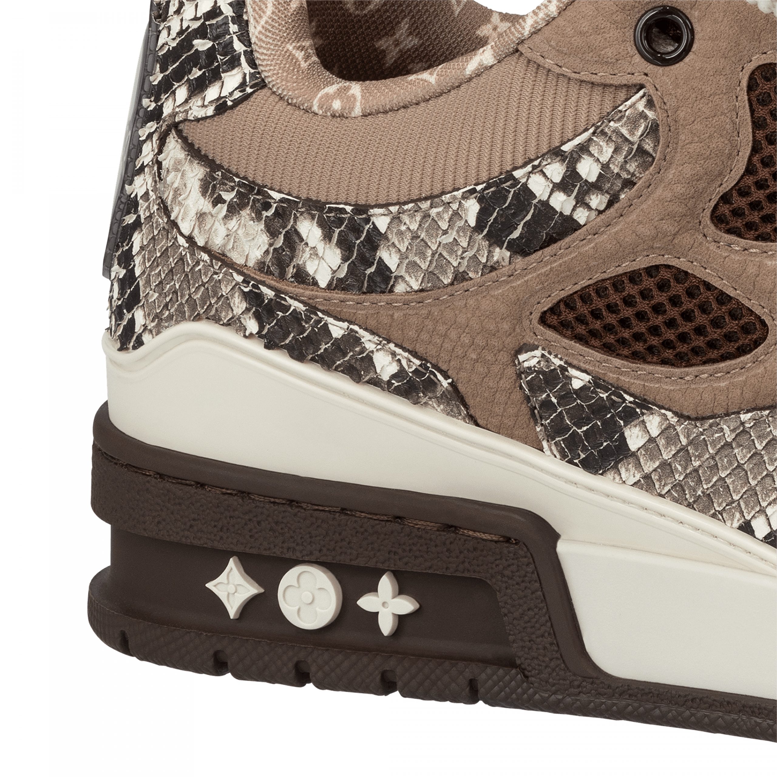 Louis Vuitton LV Skate Sneaker Since 54 Monogram Flowers Brown 1ABMG1 Louis Vuitton LV Skate Sneaker Since 54 Monogram Flowers Brown 1ABMG1