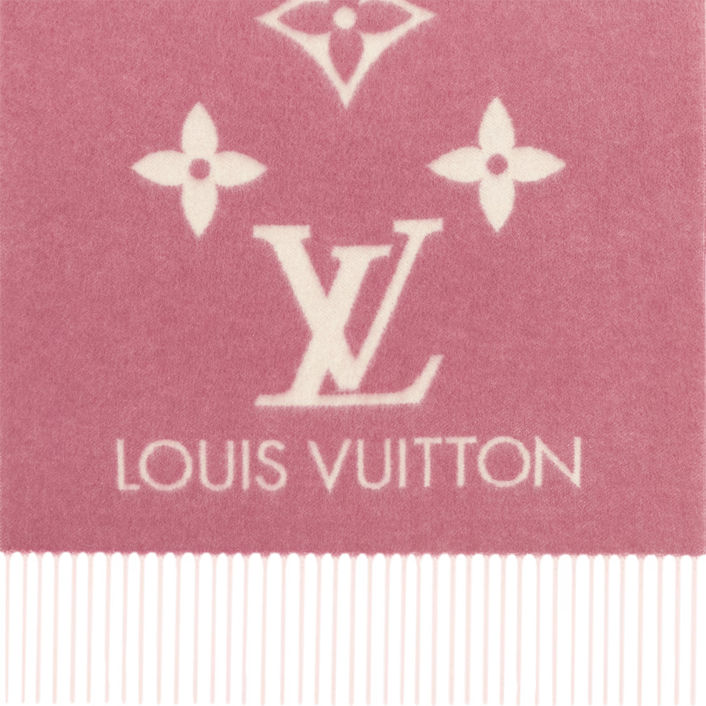 Louis Vuitton Light Pink M77375 Reykjavik Gradient Scarf Louis Vuitton Light Pink M77375 Reykjavik Gradient Scarf