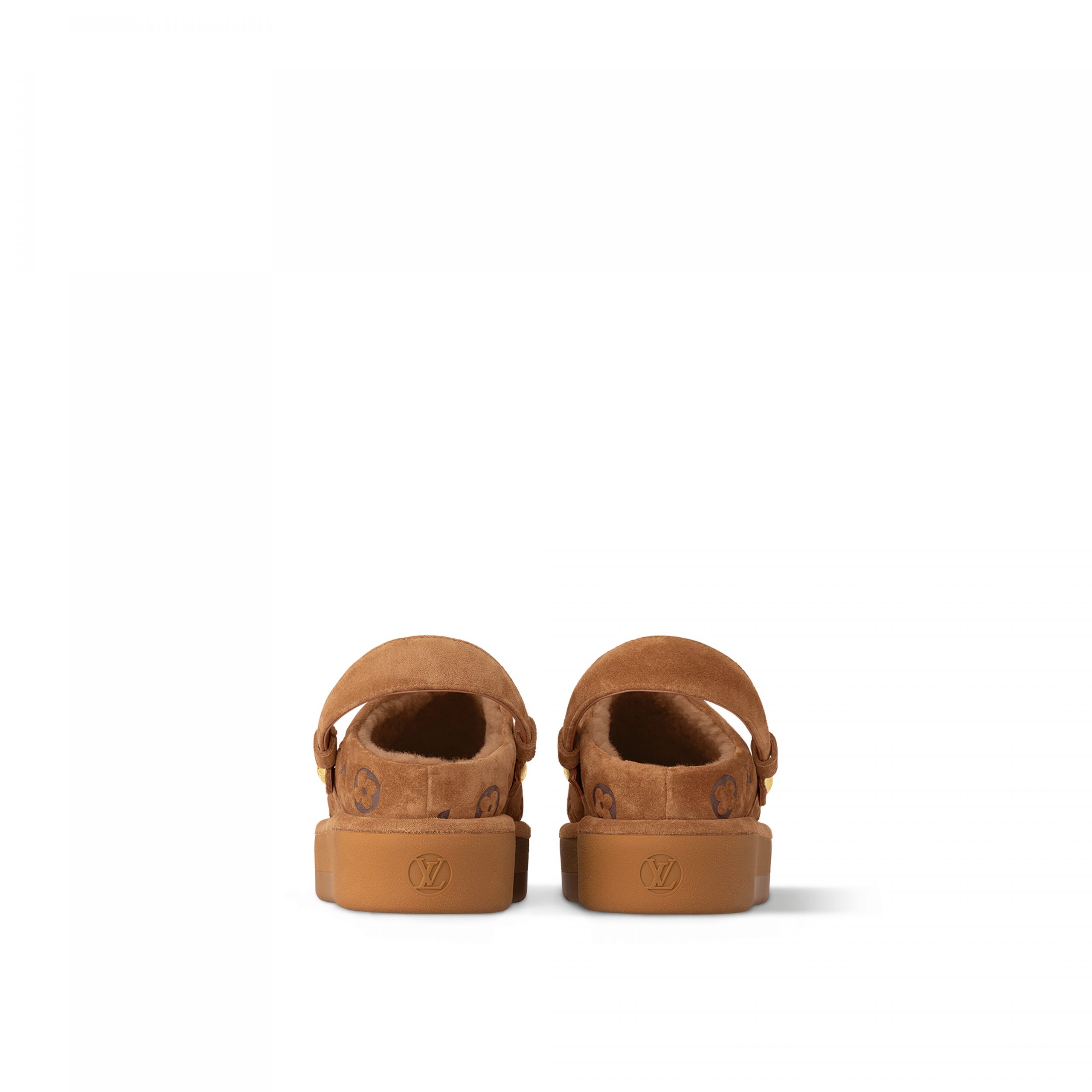 Louis Vuitton Aspen Platform Clog Brown 1ACHWJ Louis Vuitton Aspen Platform Clog Brown 1ACHWJ