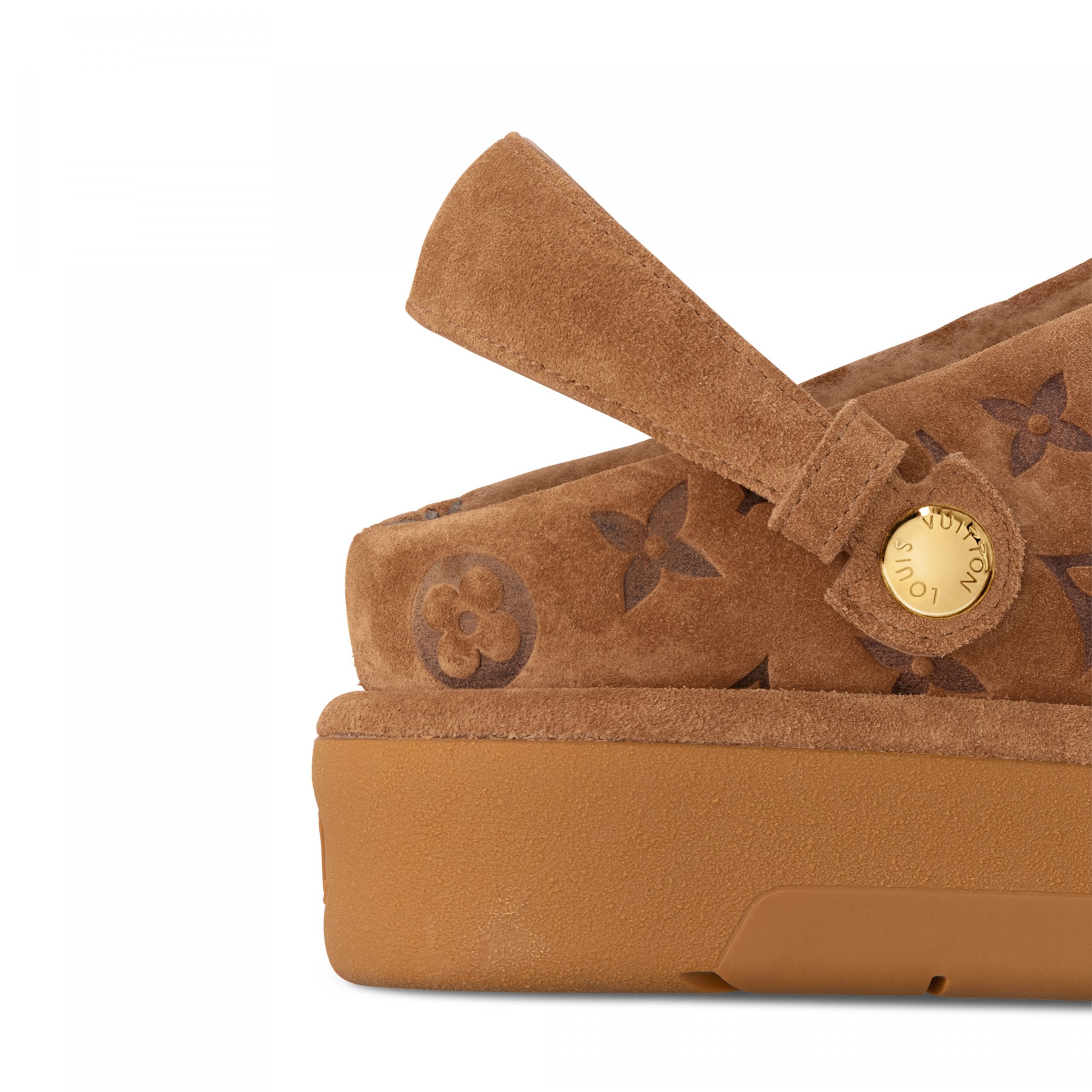 Louis Vuitton Aspen Platform Clog Brown 1ACHWJ Louis Vuitton Aspen Platform Clog Brown 1ACHWJ