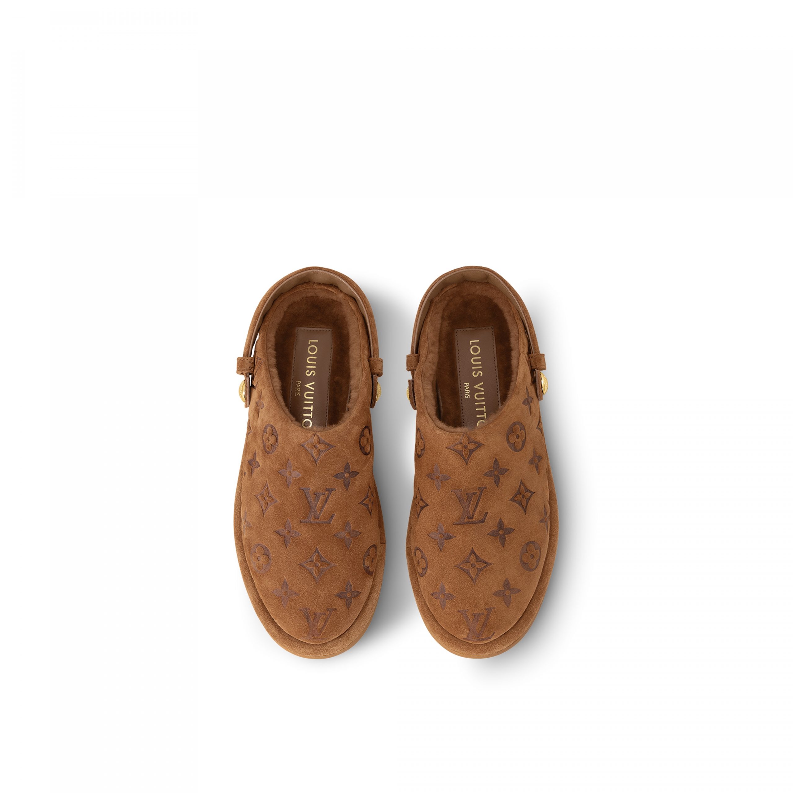Louis Vuitton Aspen Platform Clog Brown 1ACHWJ Louis Vuitton Aspen Platform Clog Brown 1ACHWJ