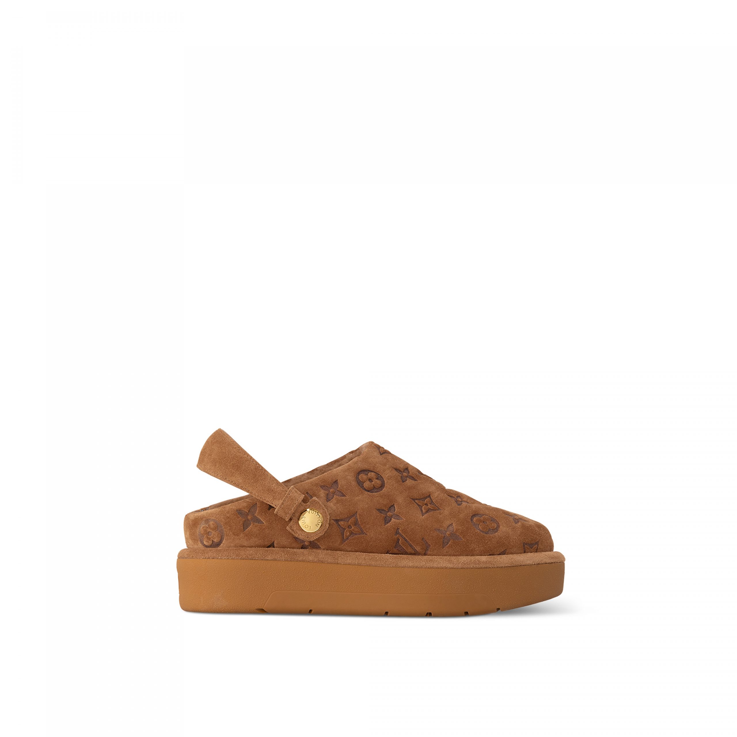 Louis Vuitton Aspen Platform Clog Brown 1ACHWJ Louis Vuitton Aspen Platform Clog Brown 1ACHWJ