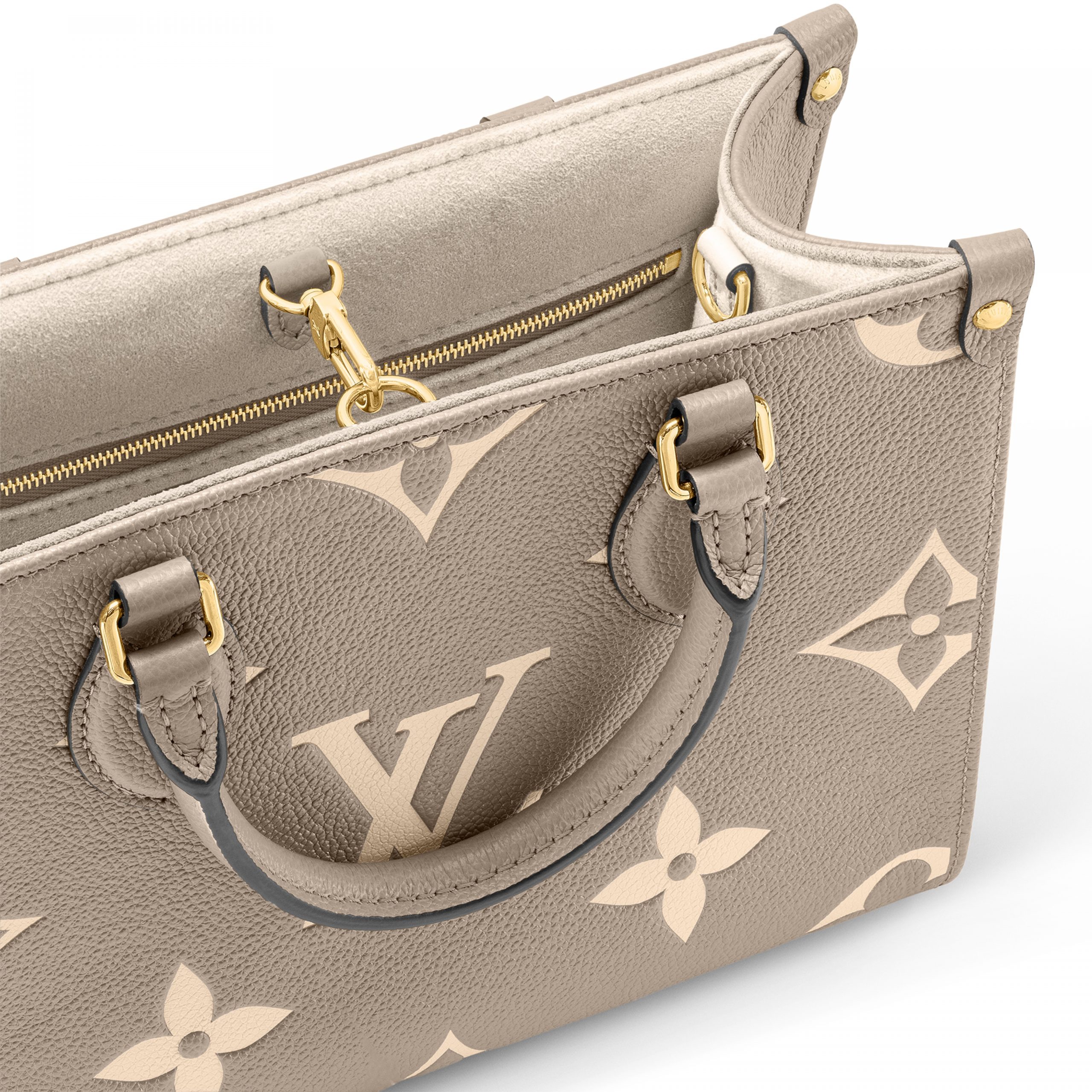 Louis Vuitton Onthego PM M45779 Dove Cream Louis Vuitton Onthego PM M45779 Dove Cream