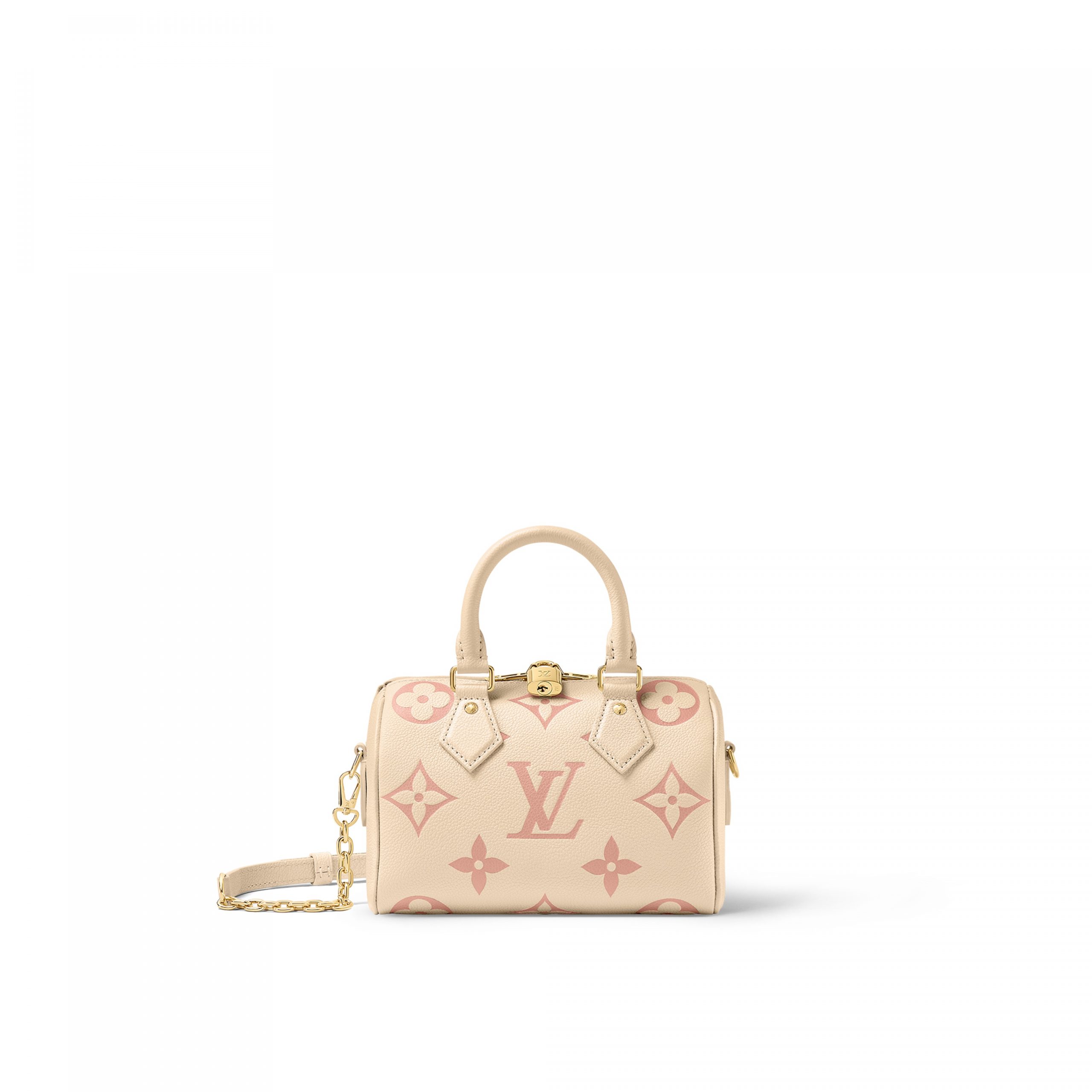 Louis Vuitton M46397 Speedy Bandoulière 20 Bicolor Monogram Empreinte Leather Louis Vuitton M46397 Speedy Bandoulière 20 Bicolor Monogram Empreinte Leather