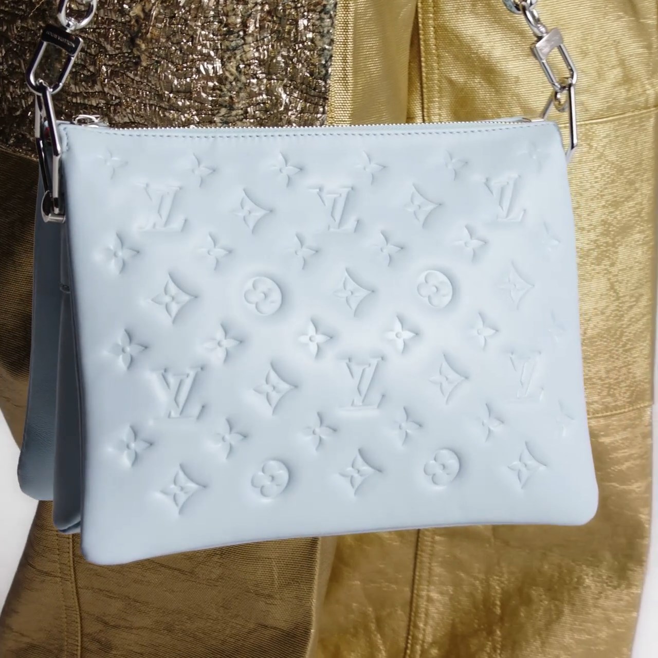 Louis Vuitton M21197 Coussin PM Blue Glacier Louis Vuitton M21197 Coussin PM Blue Glacier