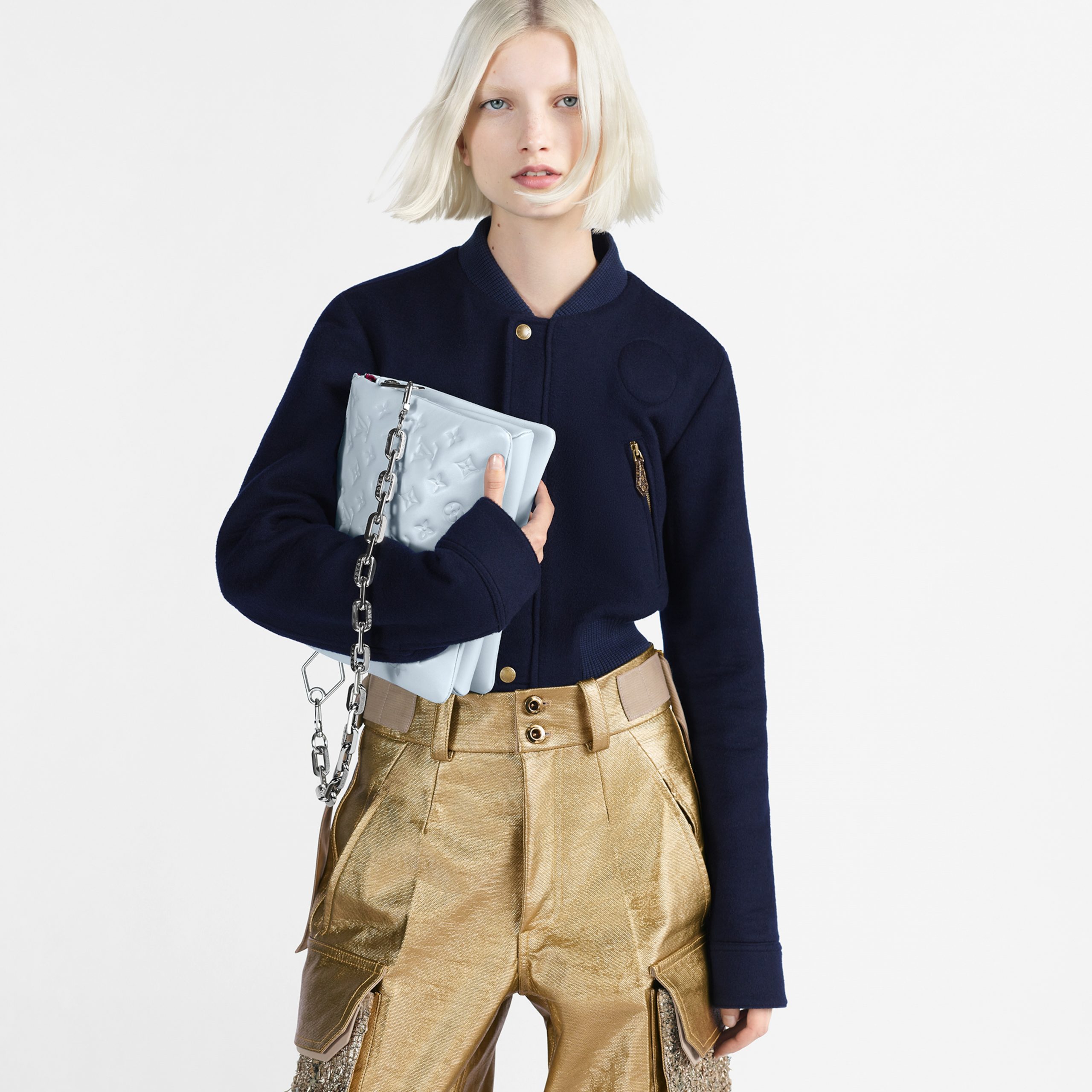 Louis Vuitton M21197 Coussin PM Blue Glacier Louis Vuitton M21197 Coussin PM Blue Glacier