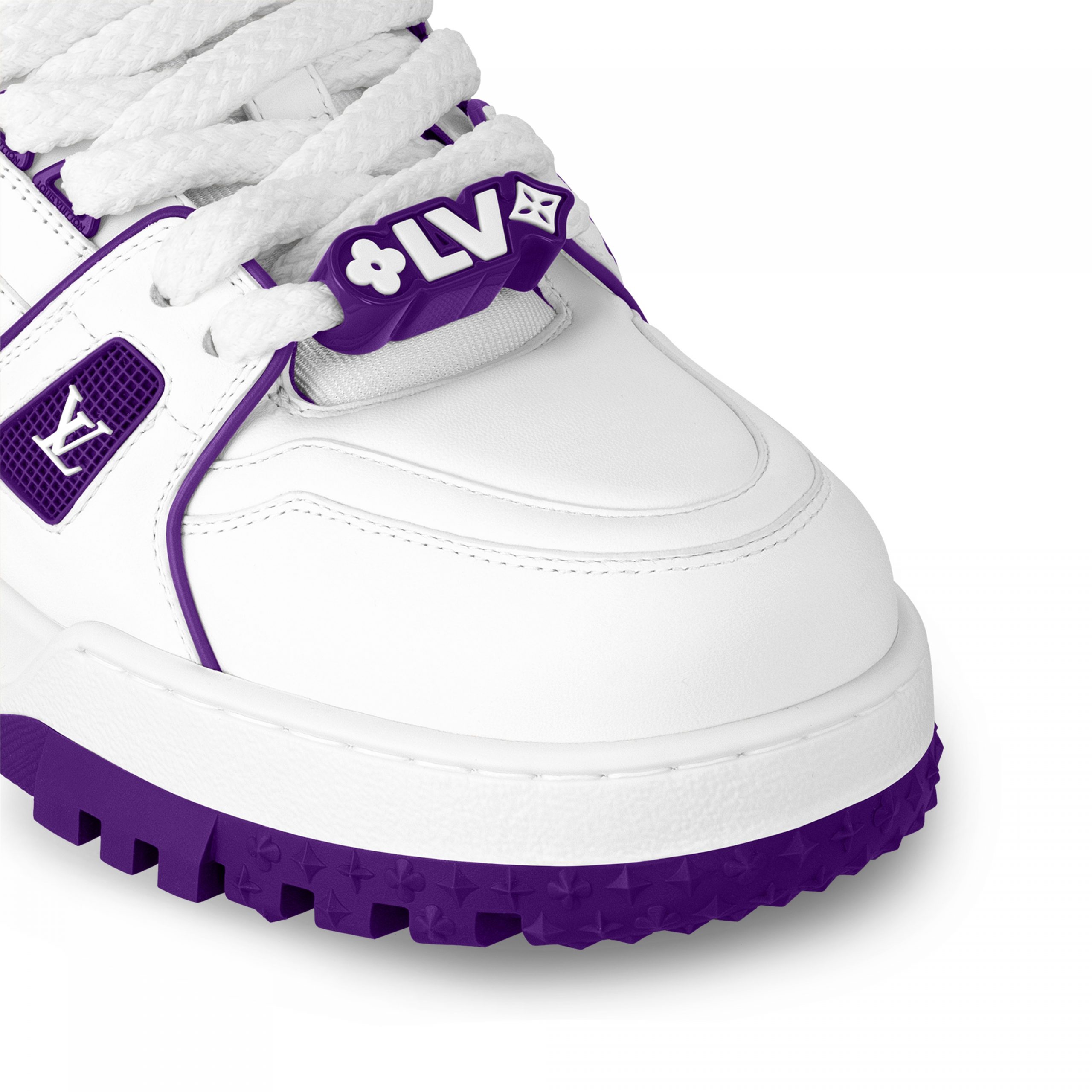 Louis Vuitton LV Trainer Maxi Sneaker Purple 1ACPQ4 Louis Vuitton LV Trainer Maxi Sneaker Purple 1ACPQ4