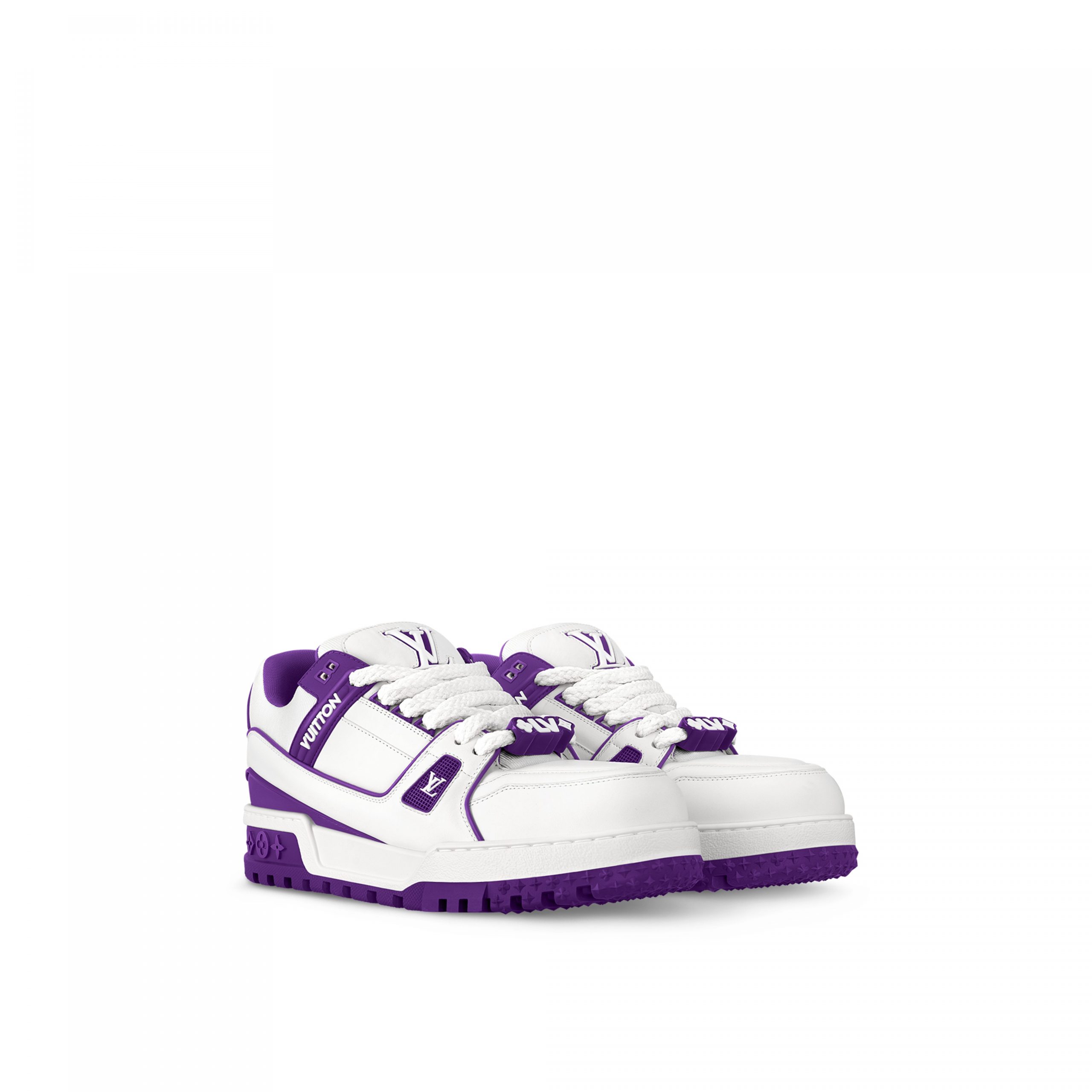 Louis Vuitton LV Trainer Maxi Sneaker Purple 1ACPQ4 Louis Vuitton LV Trainer Maxi Sneaker Purple 1ACPQ4