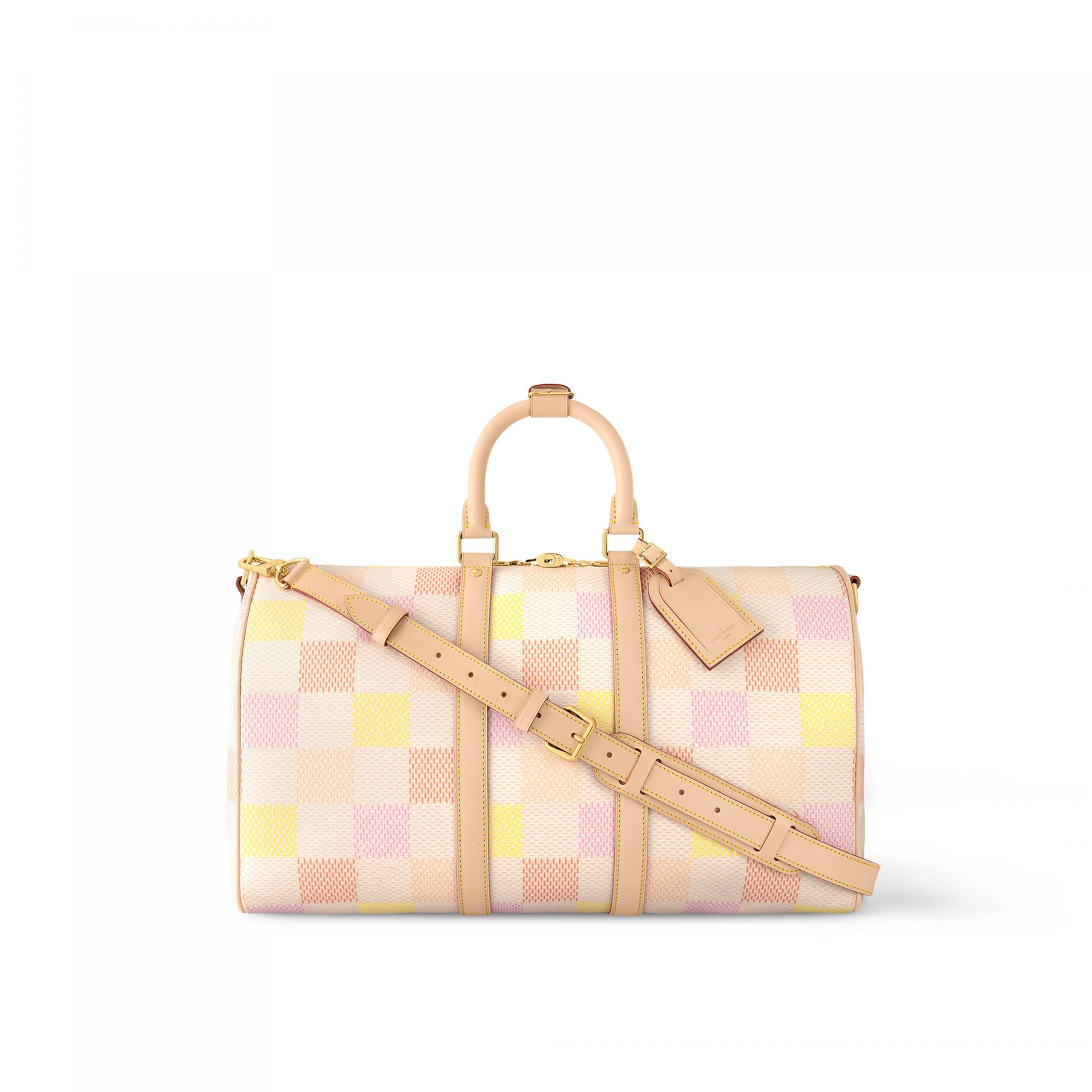 Louis Vuitton N40713 Keepall Bandoulière 45 Peach Louis Vuitton N40713 Keepall Bandoulière 45 Peach