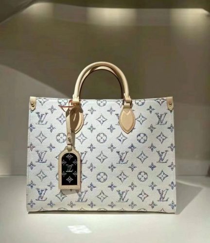Click to view full screen Louis Vuitton M24708 OnTheGo MM Multicolor Beige photo review