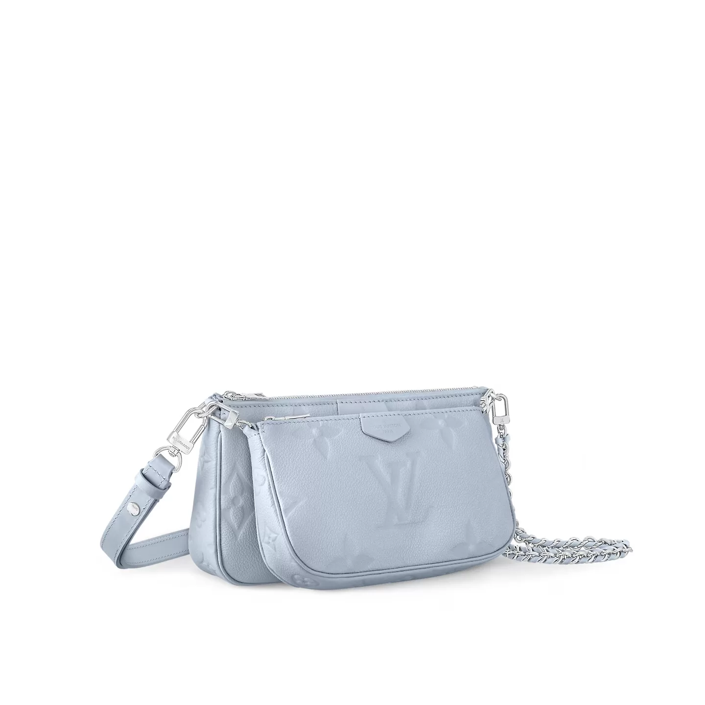 Louis Vuitton M47173 Multi Pochette Accessoires Blue Washed Louis Vuitton M47173 Multi Pochette Accessoires Blue Washed