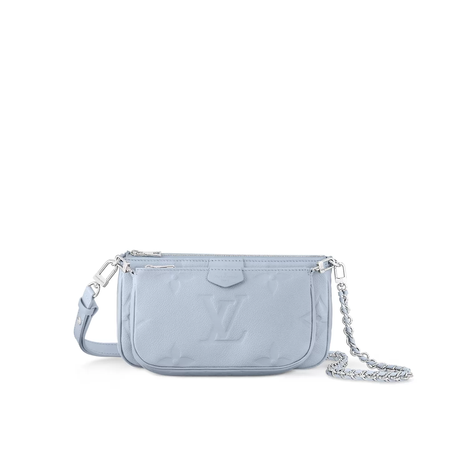 Louis Vuitton M47173 Multi Pochette Accessoires Blue Washed Louis Vuitton M47173 Multi Pochette Accessoires Blue Washed