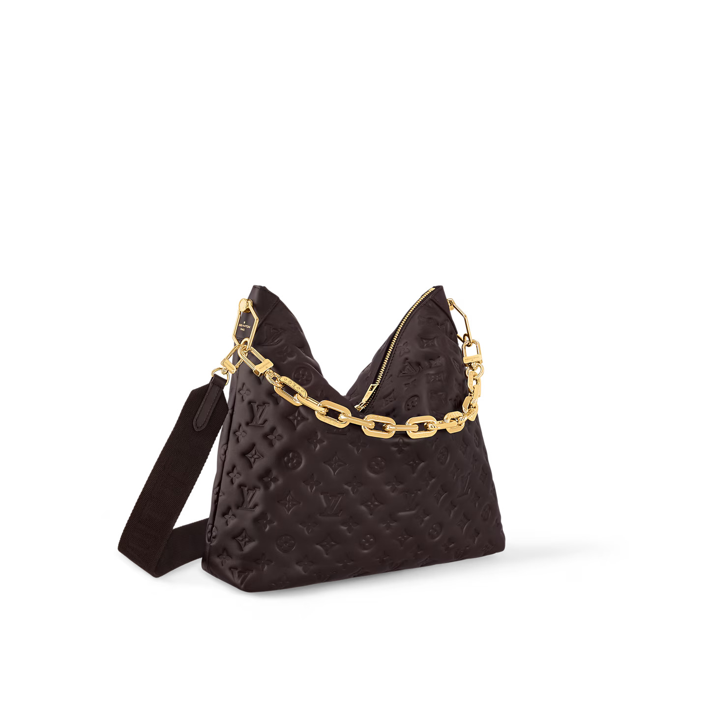 Louis Vuitton M12072 Coussin Hobo MM Chocolat Louis Vuitton M12072 Coussin Hobo MM Chocolat