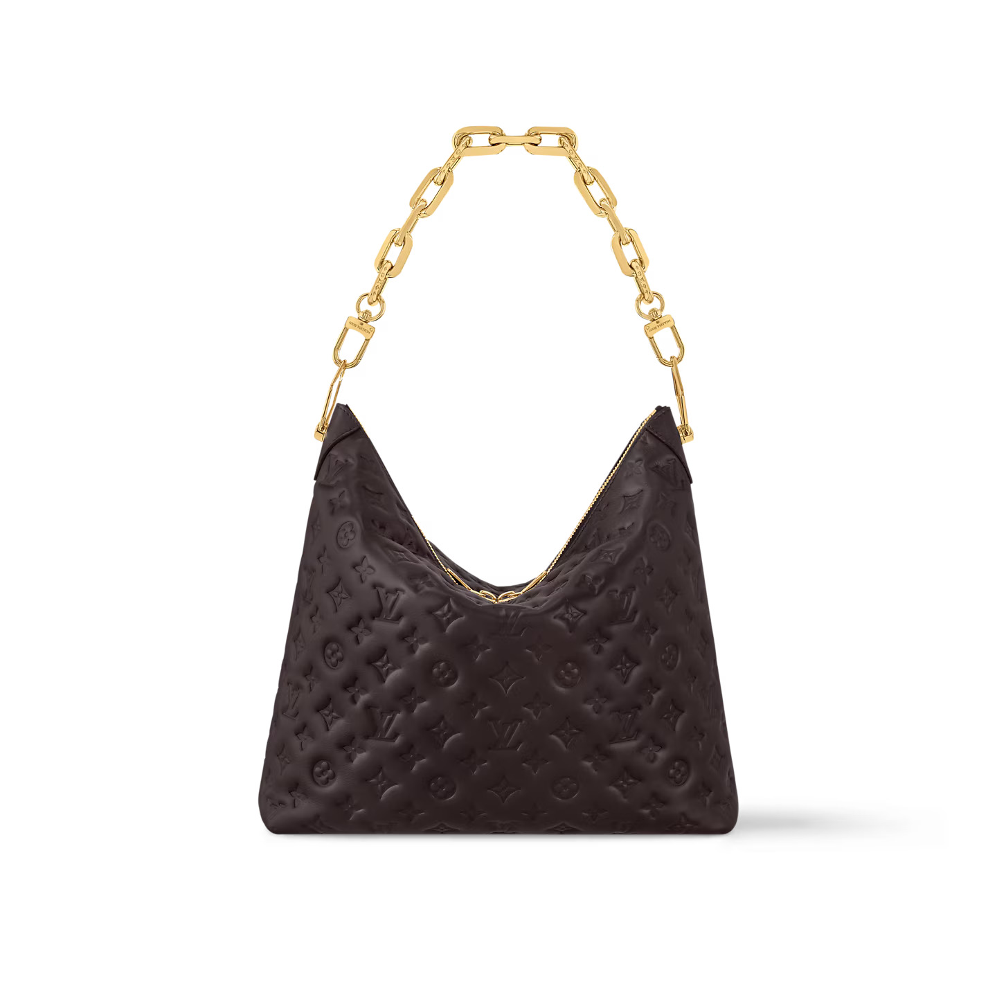 Louis Vuitton M12072 Coussin Hobo MM Chocolat Louis Vuitton M12072 Coussin Hobo MM Chocolat