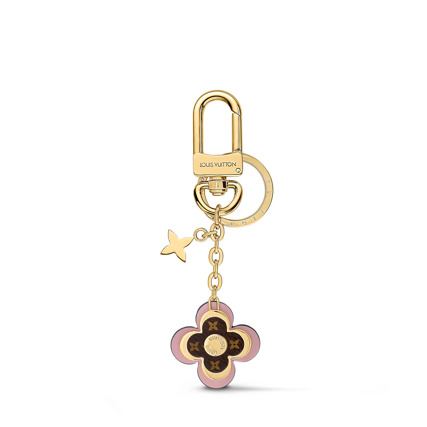 Louis Vuitton M63085 Blooming Flowers BB Bag Charm and Key Holder Louis Vuitton M63085 Blooming Flowers BB Bag Charm and Key Holder