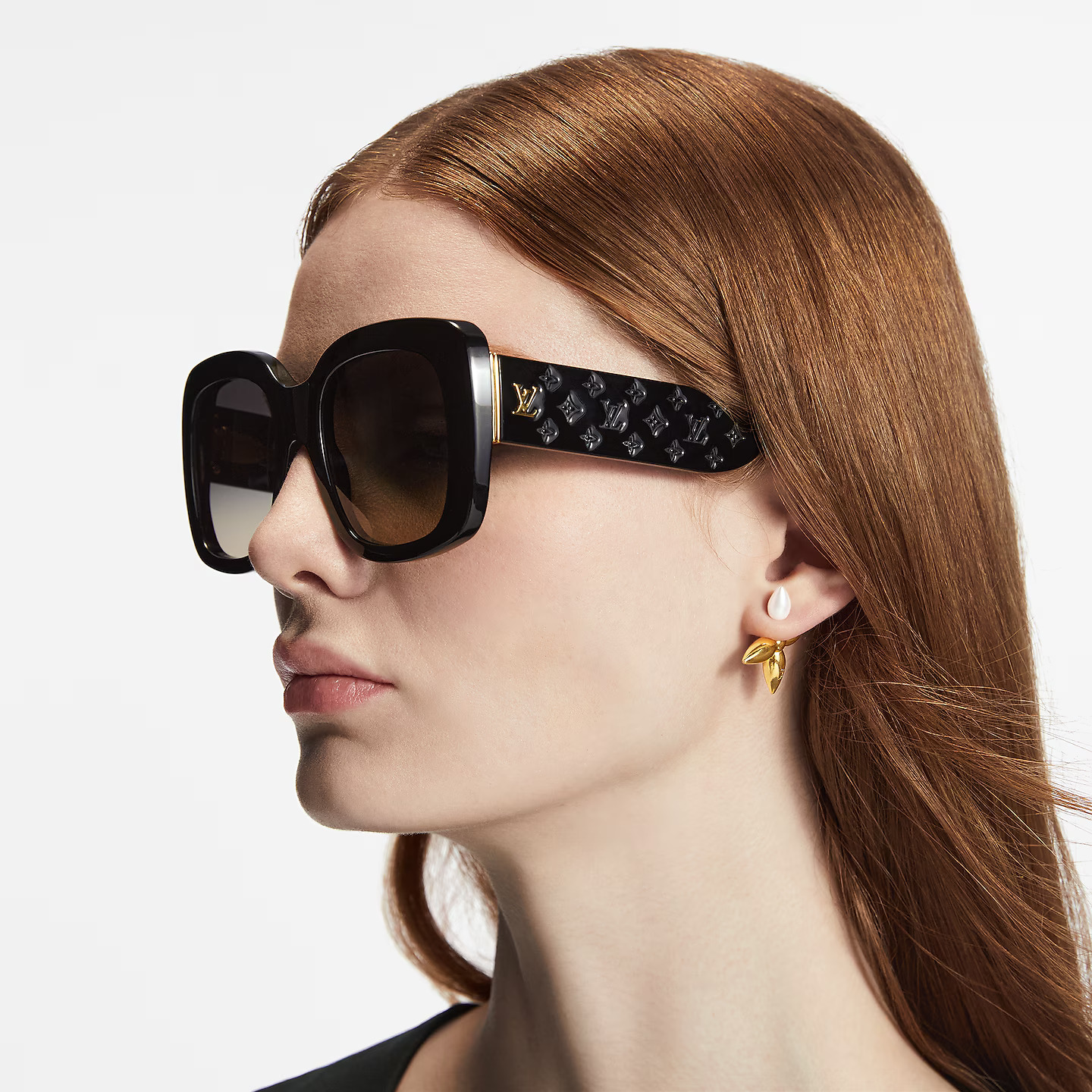 Louis Vuitton Z1611E LV Empreinte Square Sunglasses Louis Vuitton Z1611E LV Empreinte Square Sunglasses