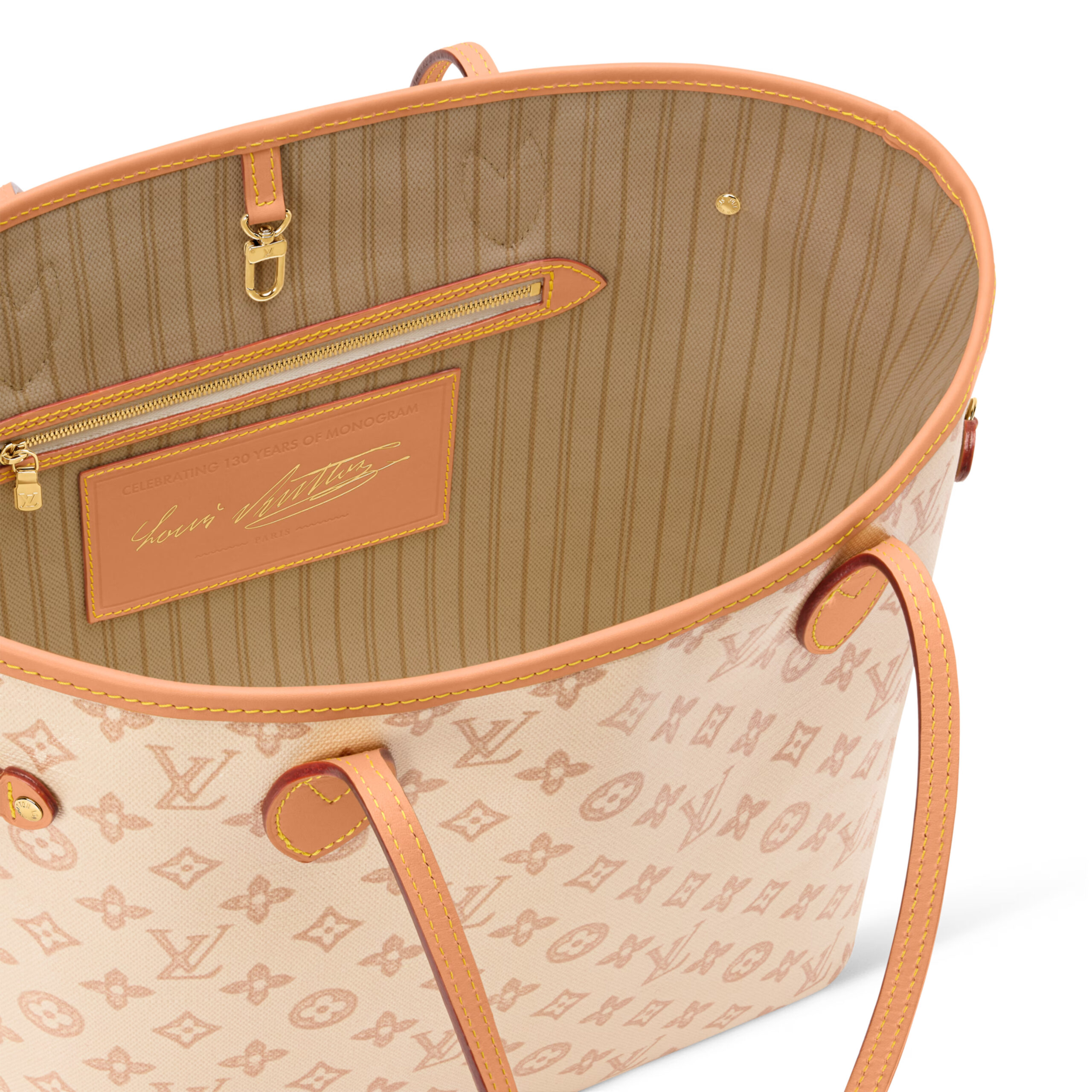 Louis Vuitton M27521 Neverfull MM Monogram Origine Louis Vuitton M27521 Neverfull MM Monogram Origine