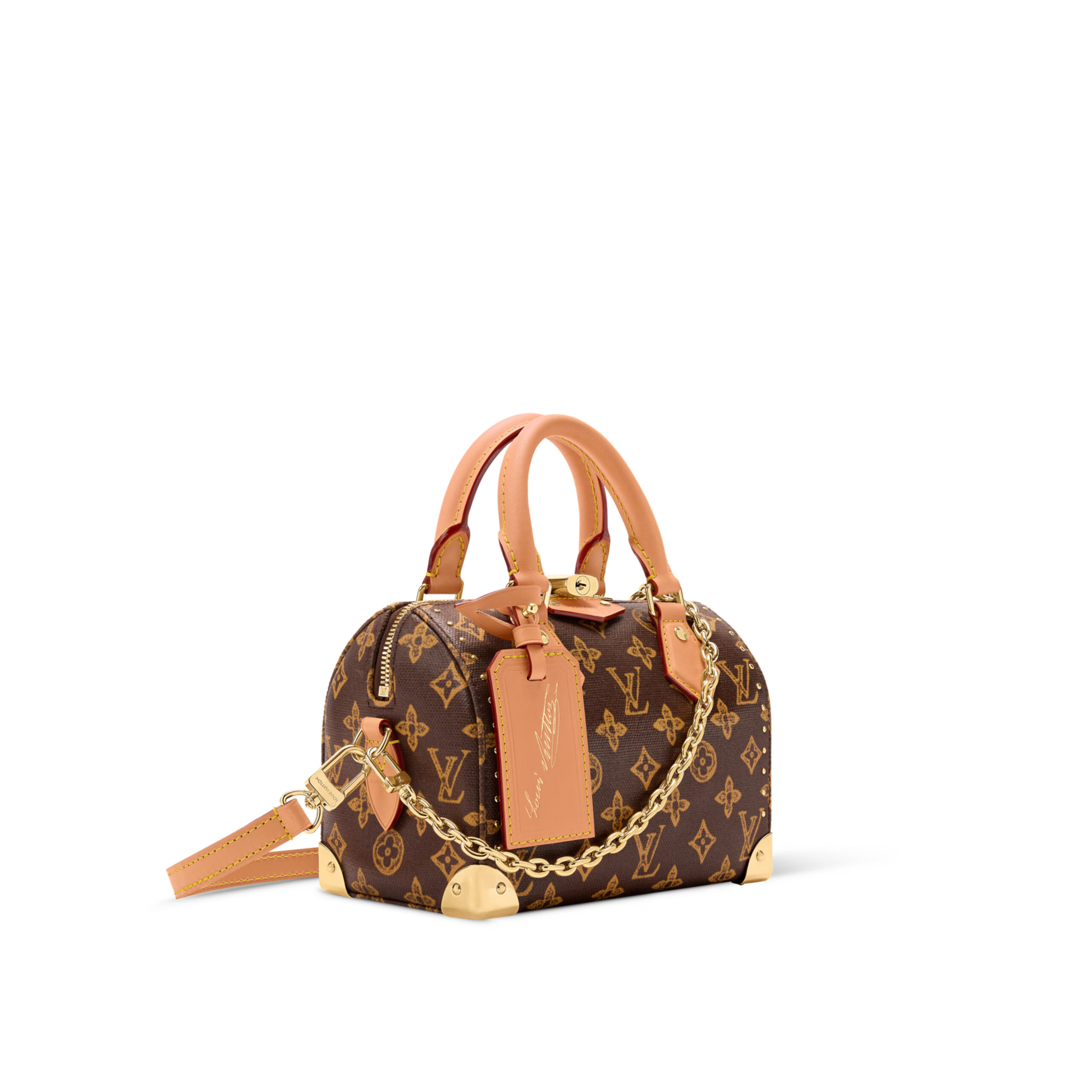 Louis Vuitton M28102 Speedy Trunk 20 Monogram Origine Louis Vuitton M28102 Speedy Trunk 20 Monogram Origine