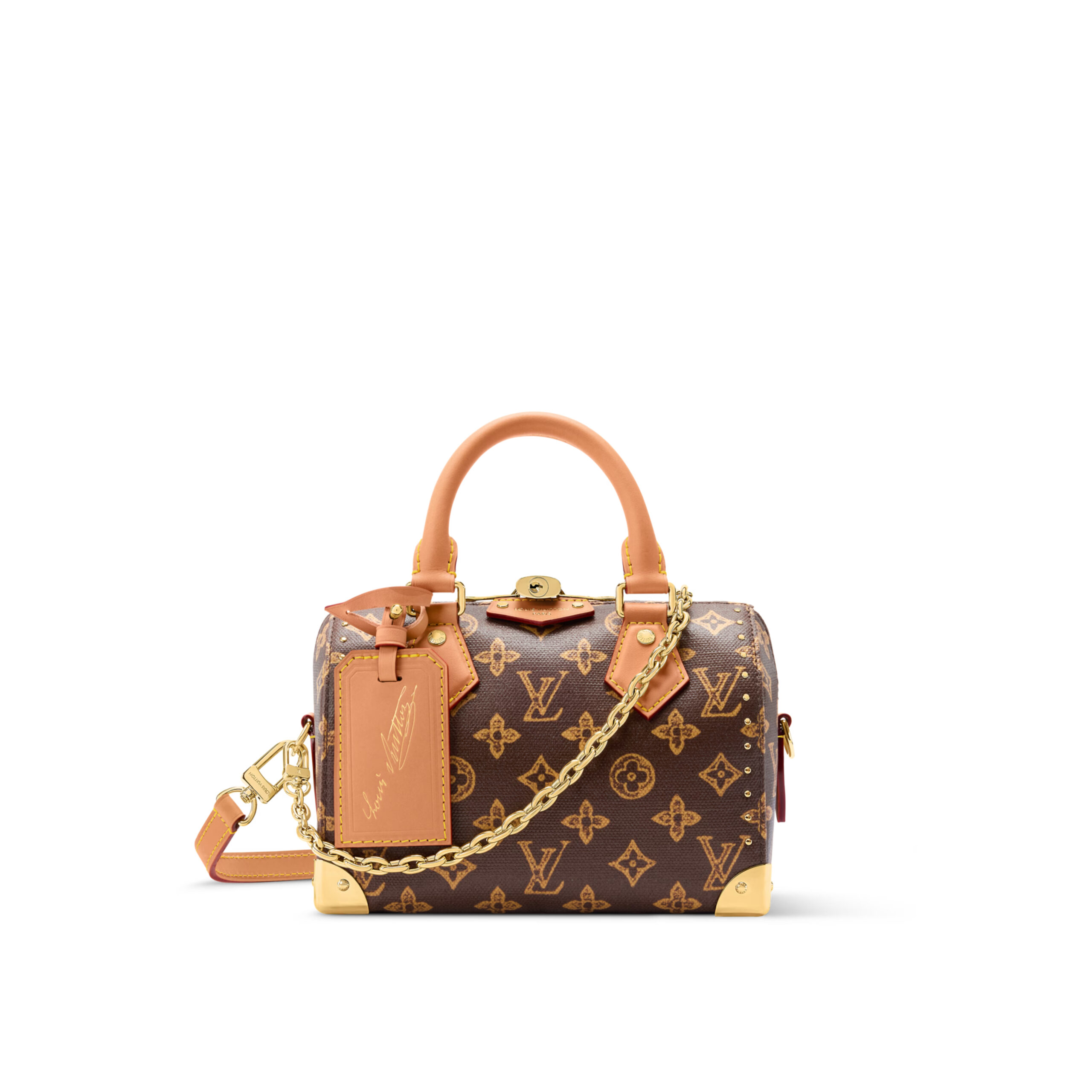 Louis Vuitton M28102 Speedy Trunk 20 Monogram Origine Louis Vuitton M28102 Speedy Trunk 20 Monogram Origine